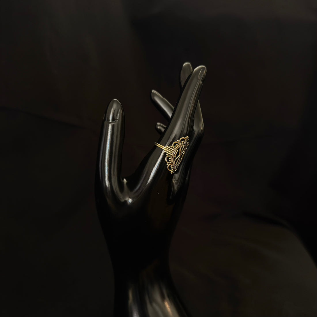 Ornate Infinity Ring