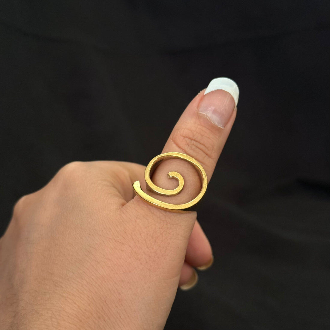 Spiral Thumb Ring