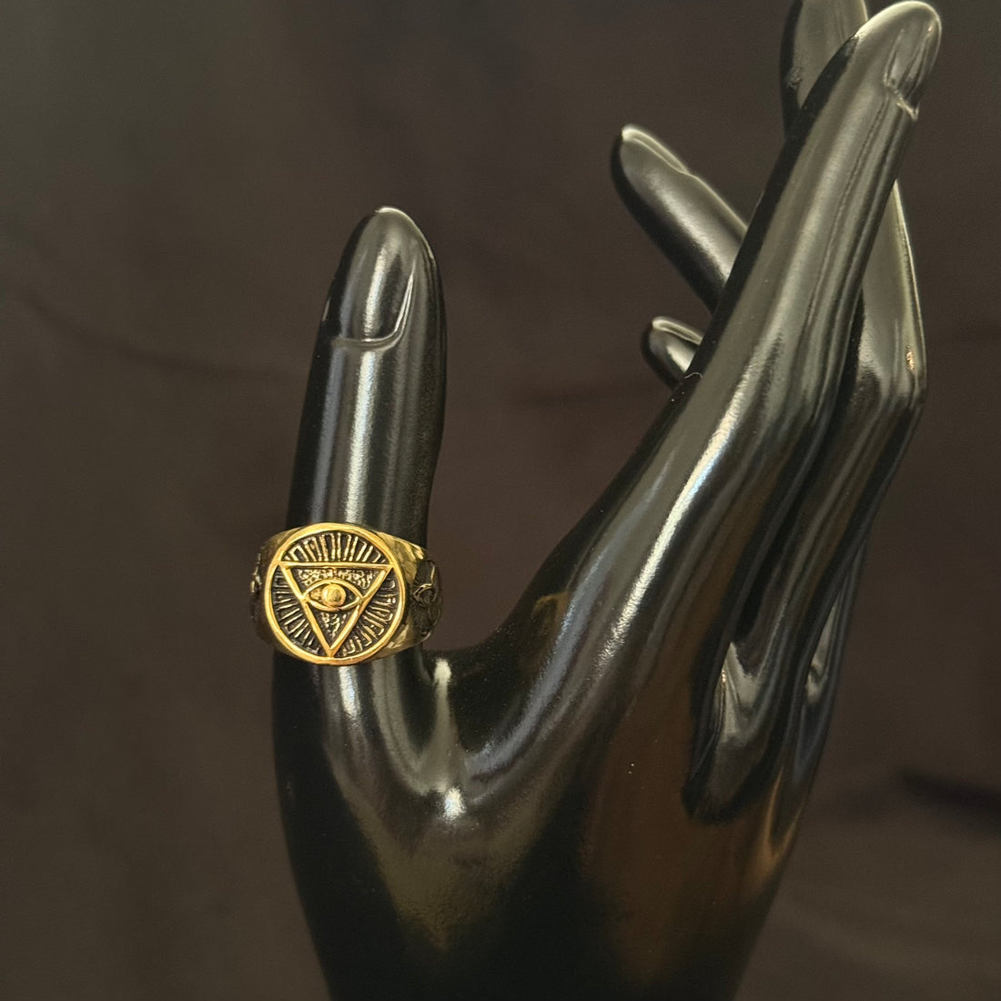All-Seeing Eye Signet Ring