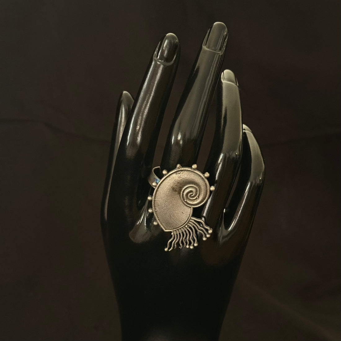Spiral Shell Ring