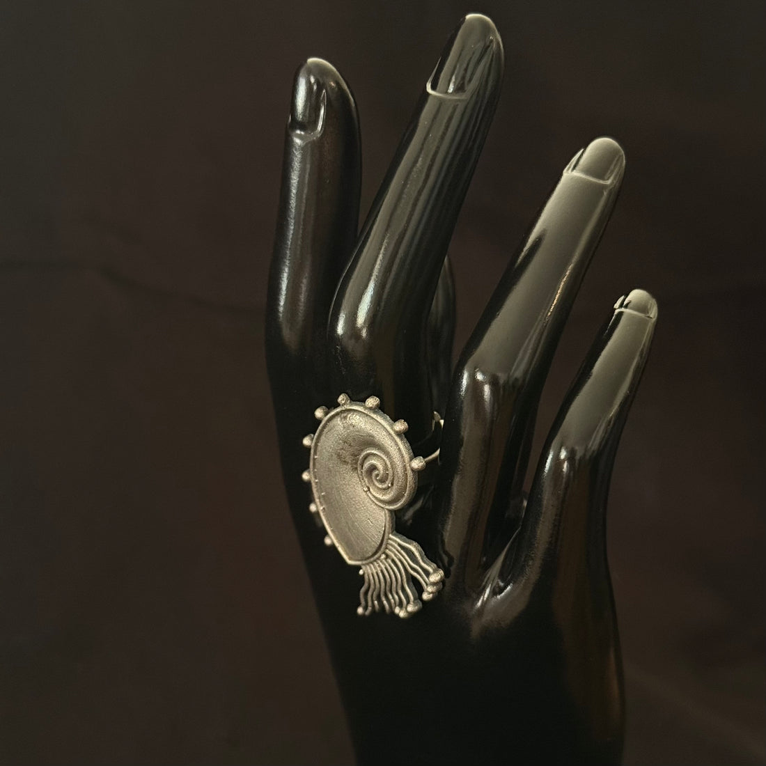 Spiral Shell Ring