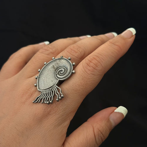 Spiral Shell Ring