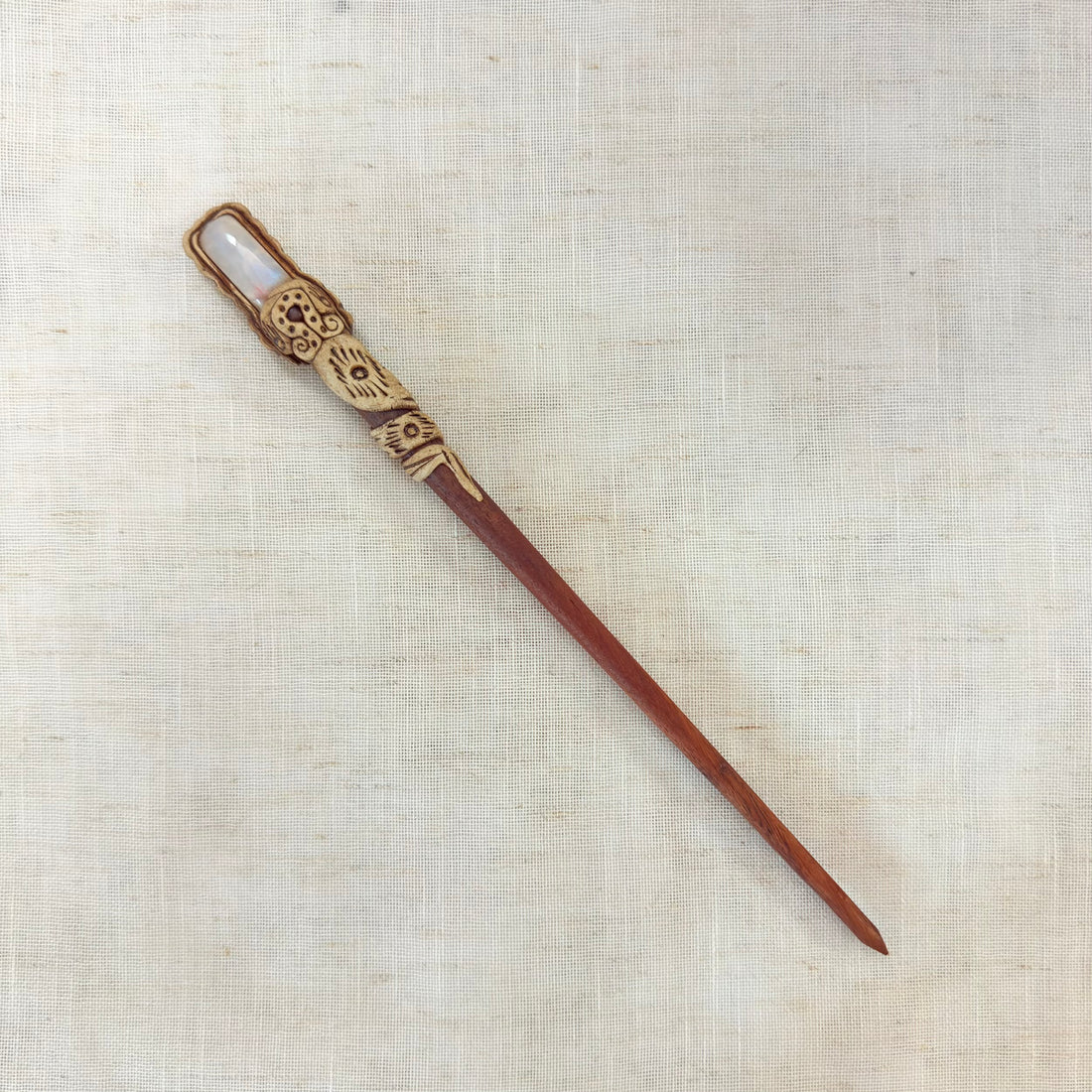 White Opalite Hair Stick