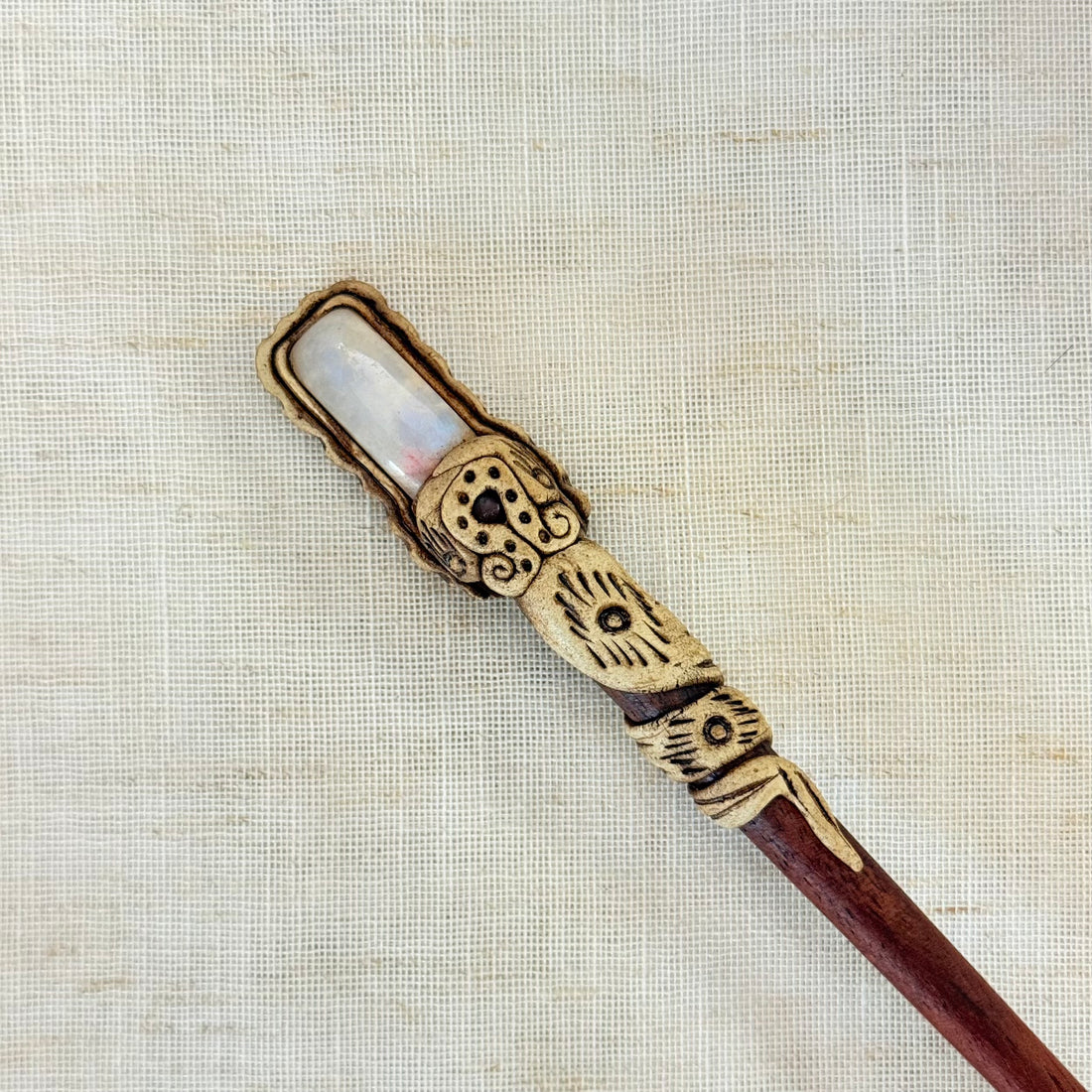 White Opalite Hair Stick