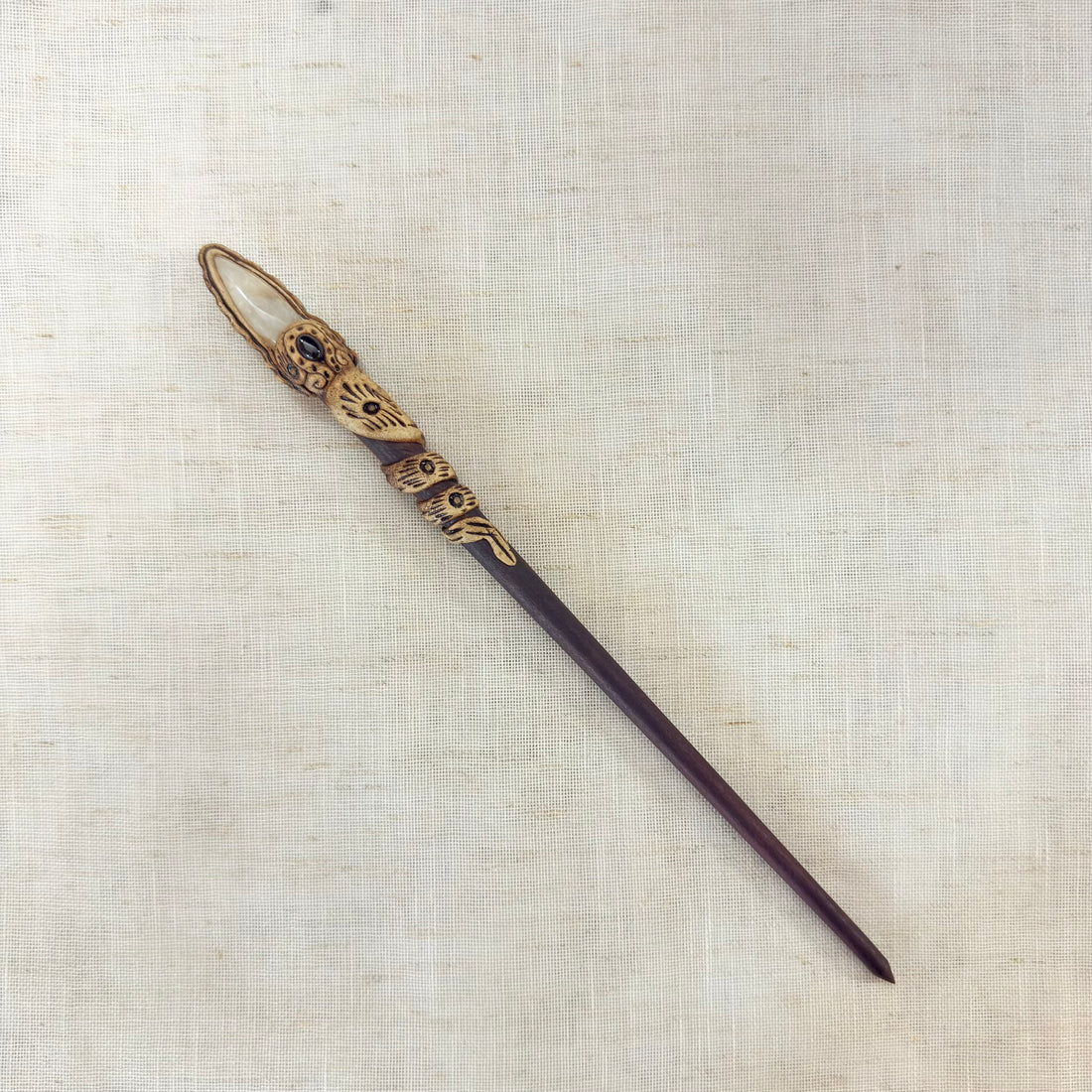 White Opalite Hair Stick