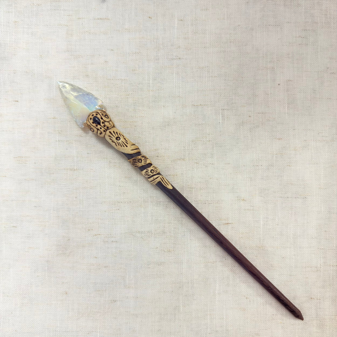 White Opalite Hair Stick