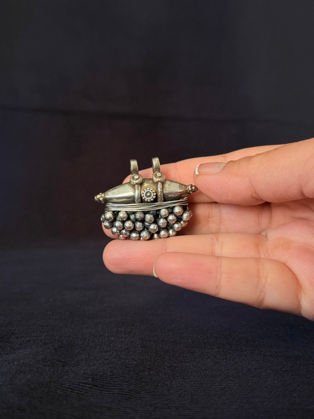 Bell Cluster Amulet Pendant