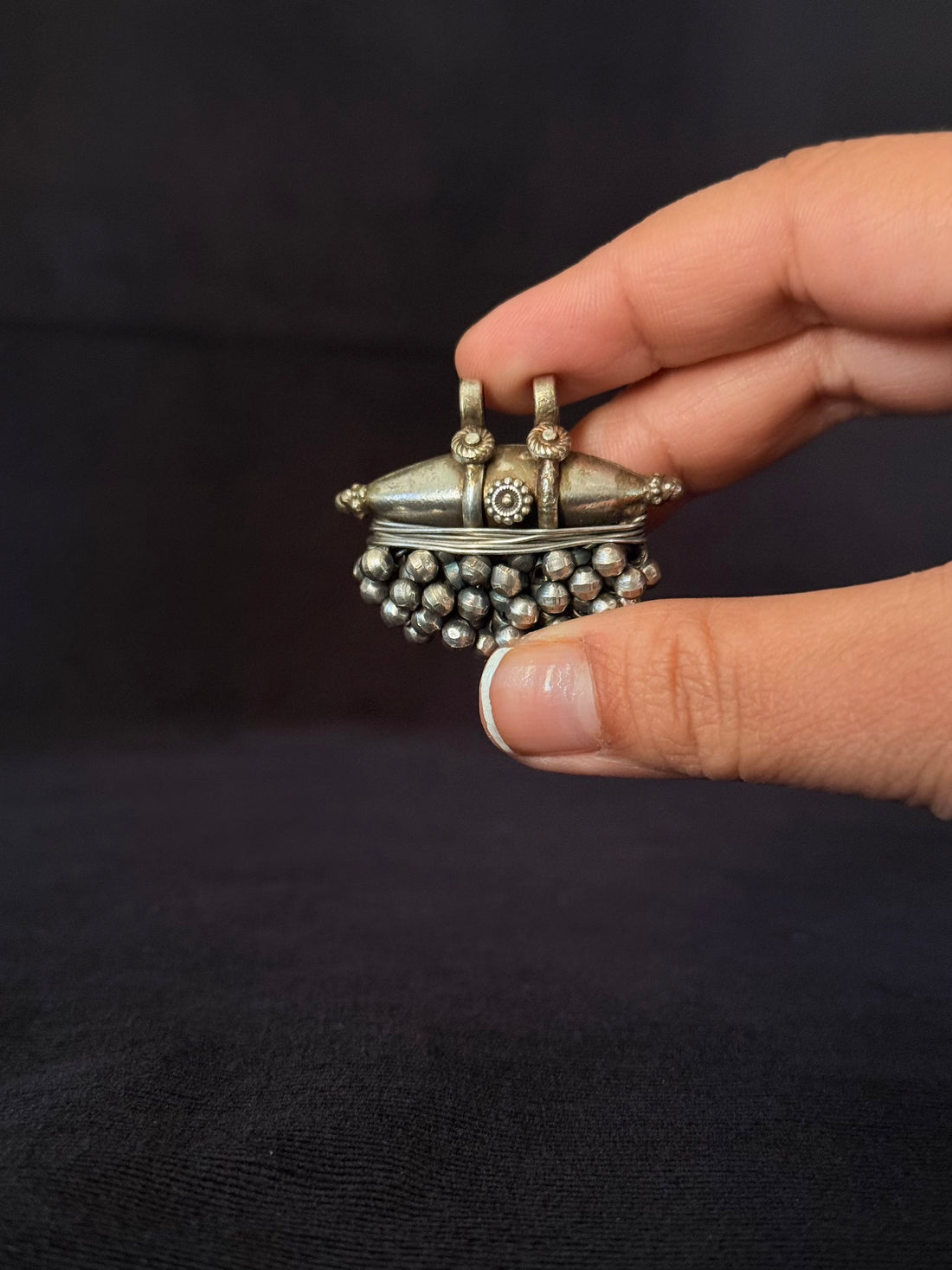 Bell Cluster Amulet Pendant