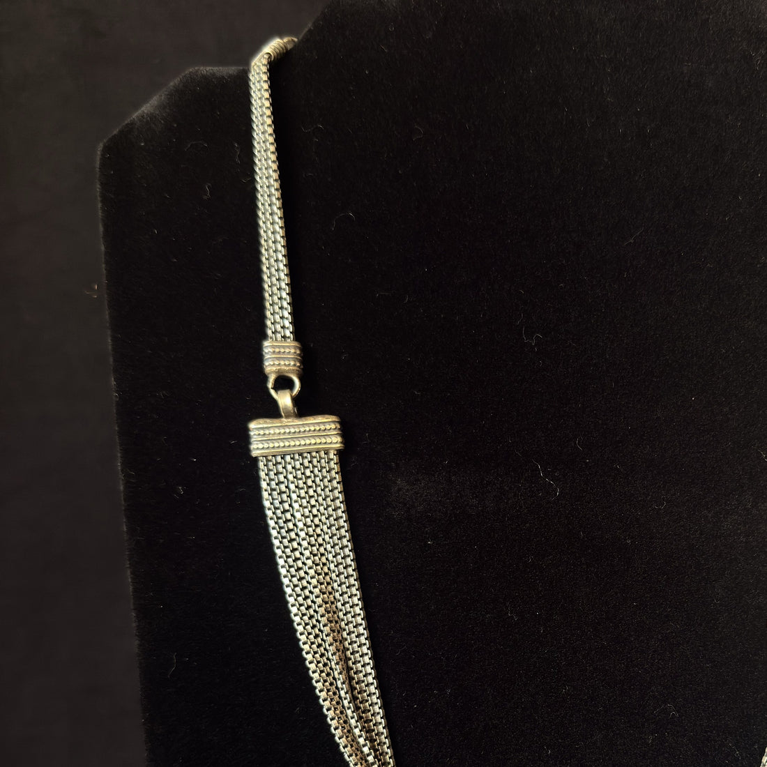 Triple Draped Chain Necklace