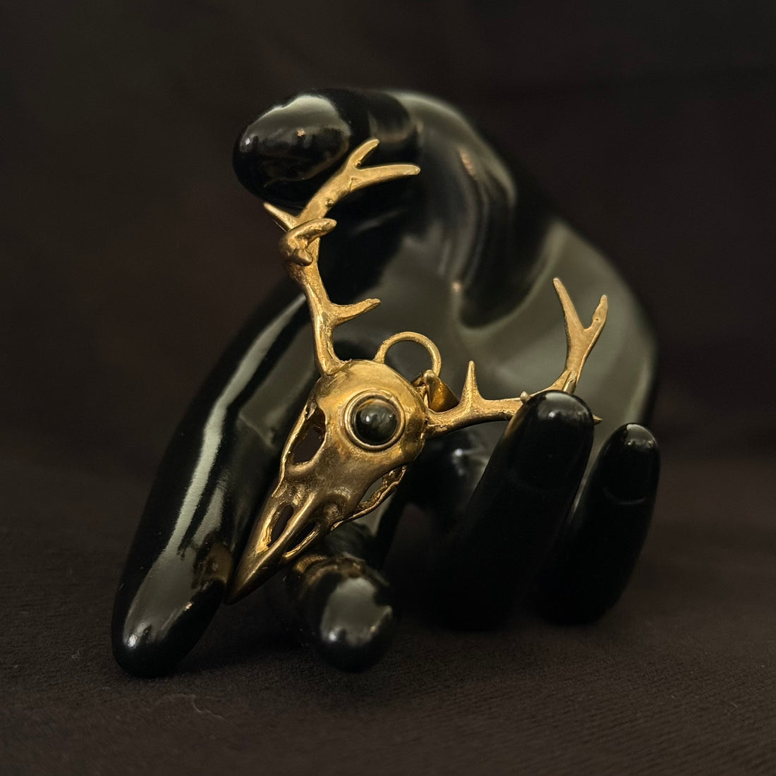 Antler Skull Pendant
