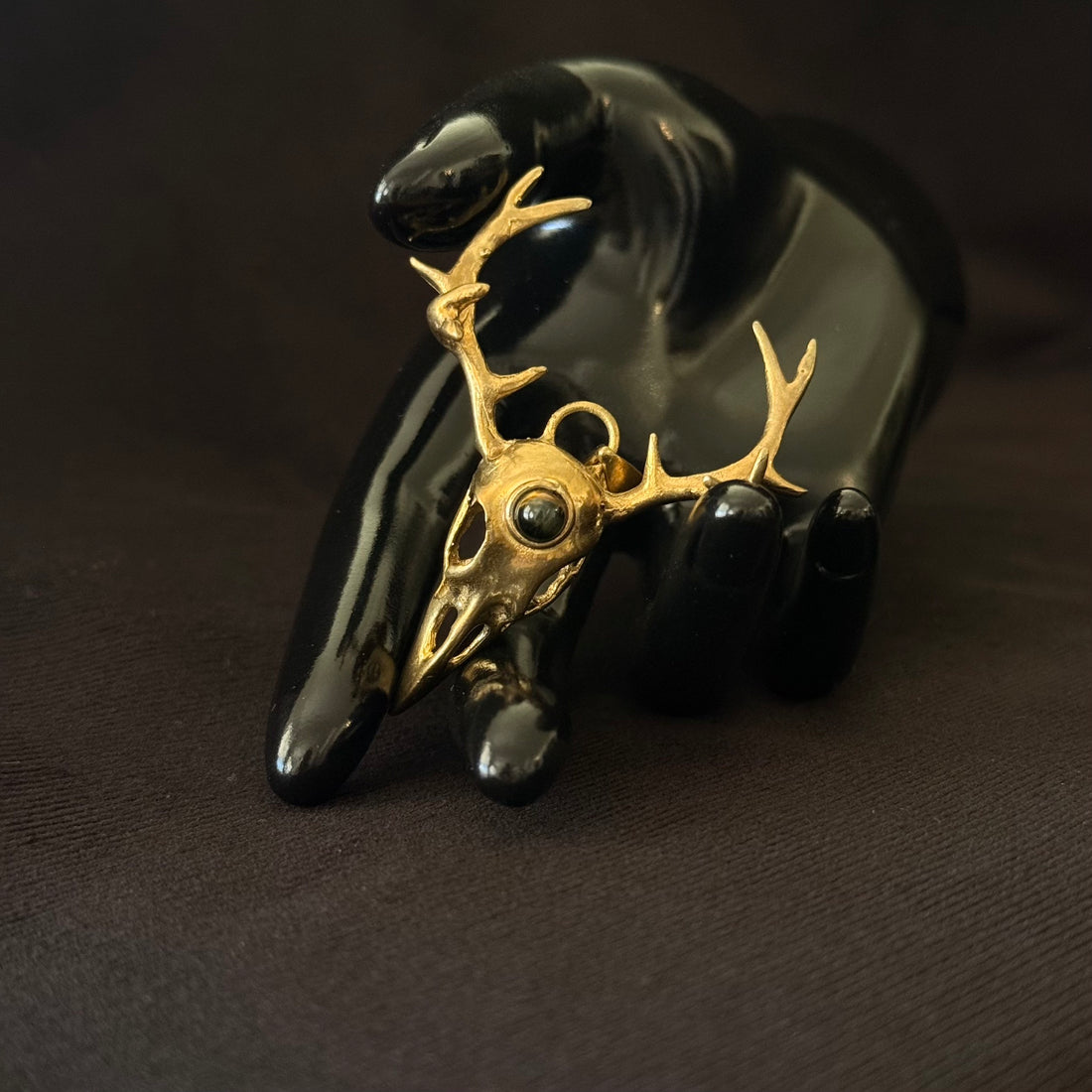 Antler Skull Pendant