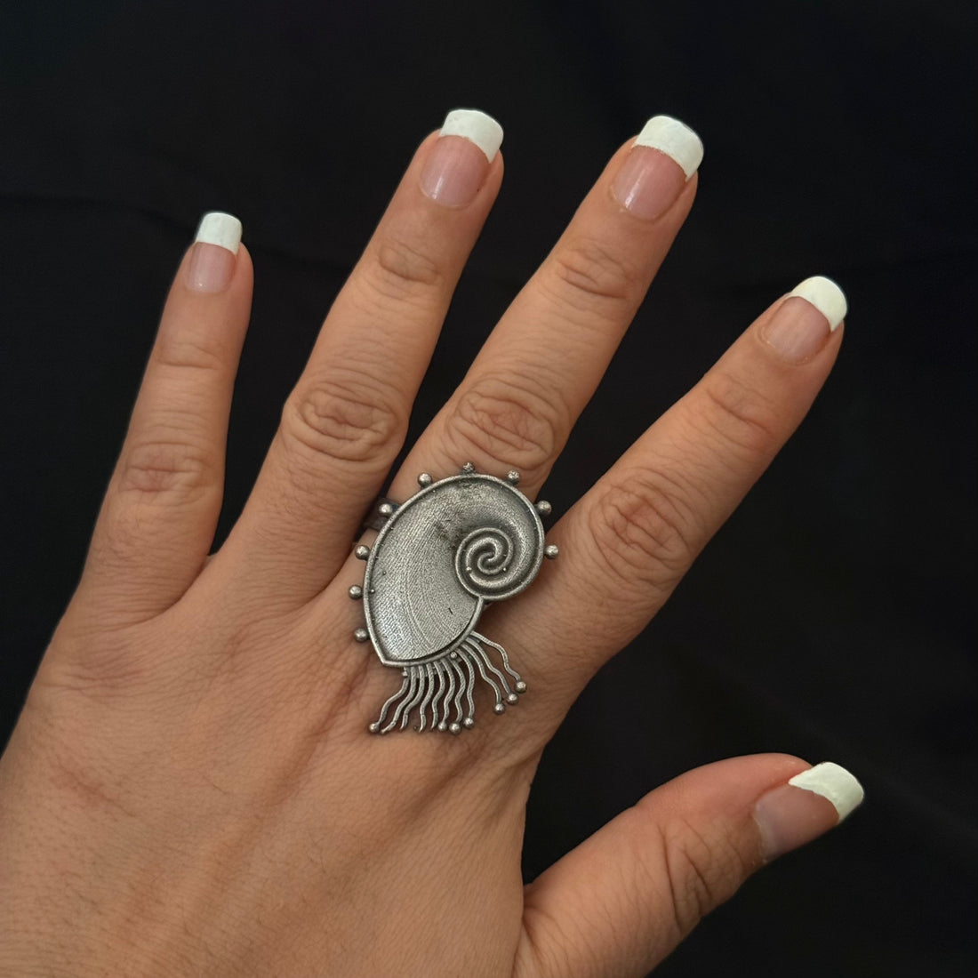 Spiral Shell Ring