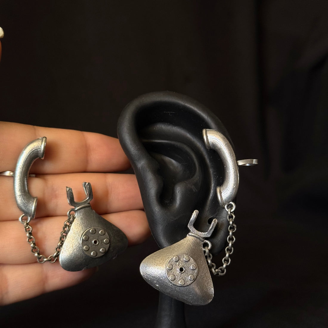 Telephone Ear Cuffs