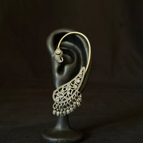 Crystal Paisley Ear Cuffs
