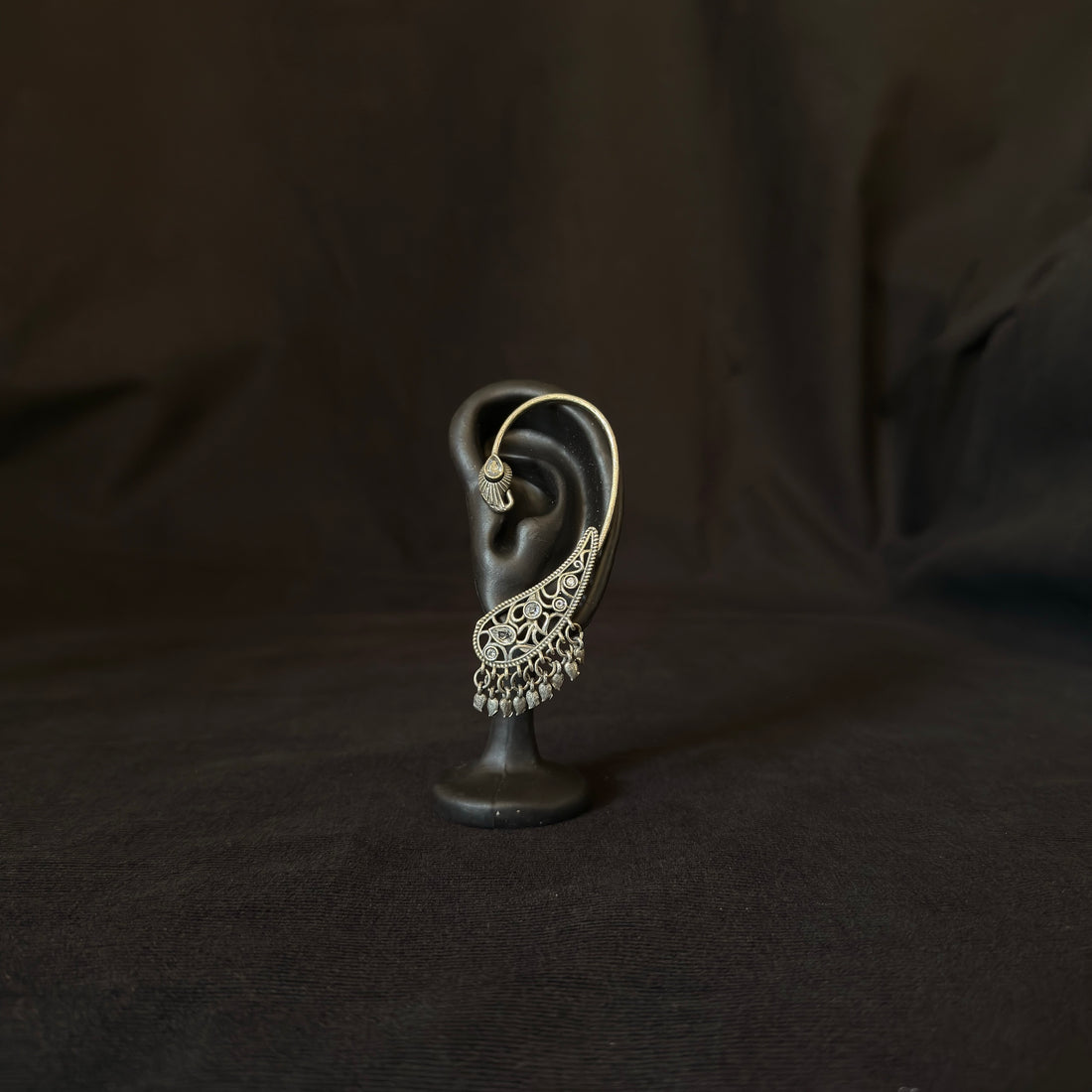 Crystal Paisley Ear Cuffs