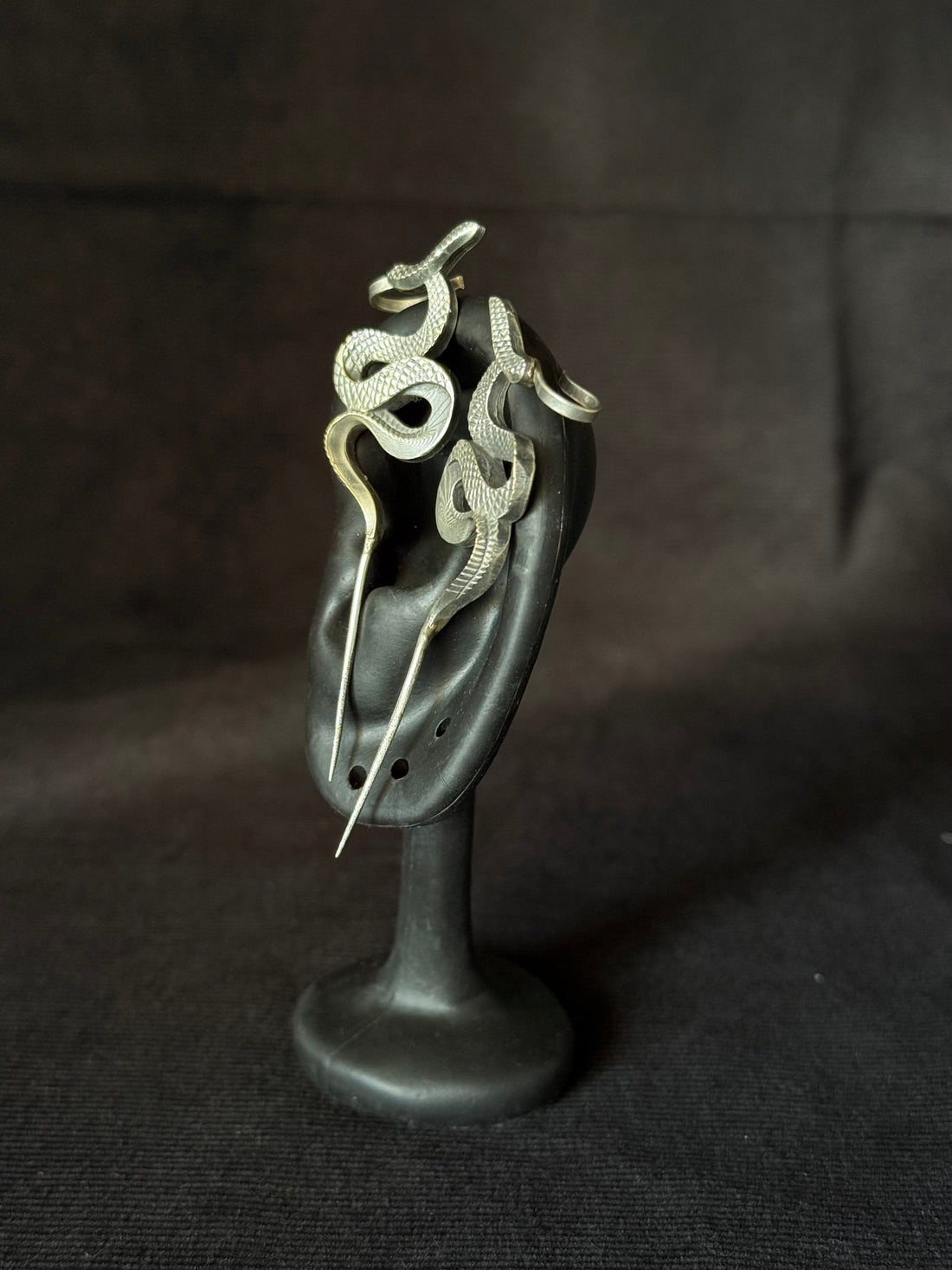 Snake Ear Cuff Earrings — Pair